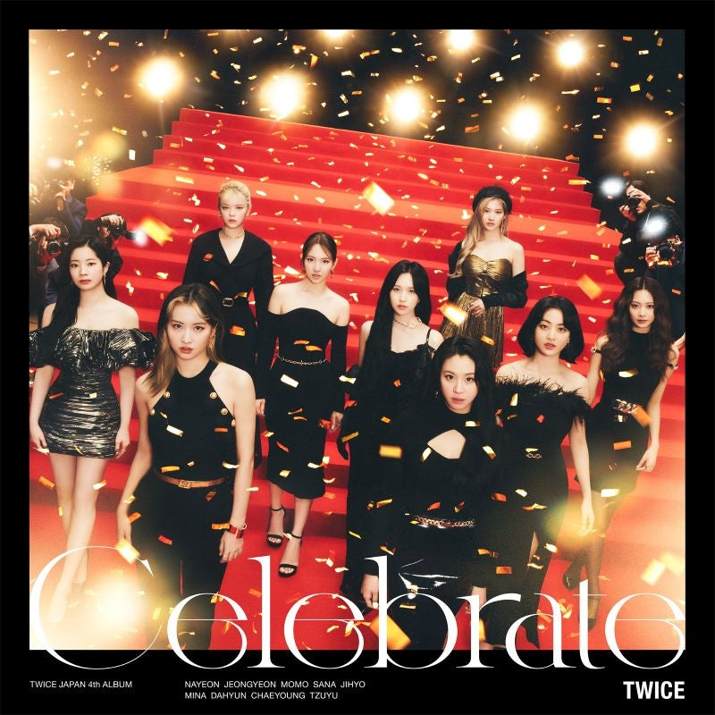 TWICE Celebrate Standard Edition CD cover