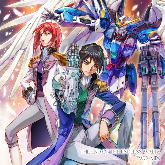 TWO-MIX Gundam Wing THE END OF THE ENDLESS WALTZ CD cover