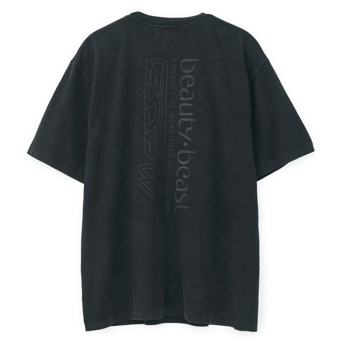 U-jin x beauty:beast x messa Facial T-Shirt in Black - official product photo 2