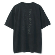 U-jin x beauty:beast x messa Lift Your Legs High T-Shirt in Black - official product photo 2