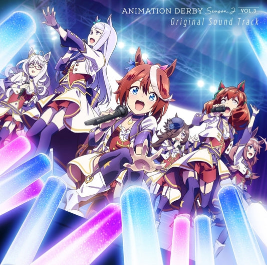 Uma Musume Pretty Derby Season 2 Animation Derby Vol. 3 Original Soundtrack 2CD - jacket artwork 1