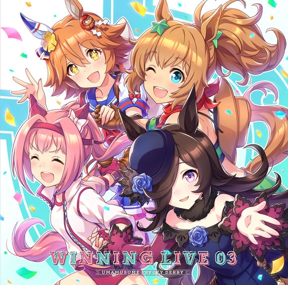 Uma Musume: Pretty Derby WINNING LIVE 03 CD cover