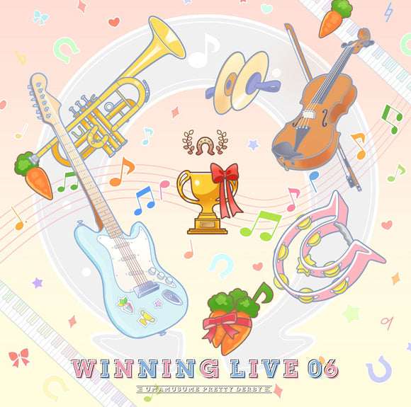 Uma Musume Pretty Derby WINNING LIVE 06 Original Soundtrack 2CD - jacket artwork 1
