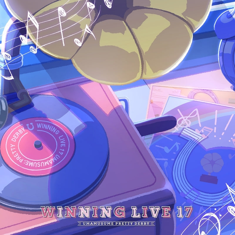 Uma Musume Pretty Derby WINNING LIVE 17 Game Soundtrack 3CD - jacket artwork 1