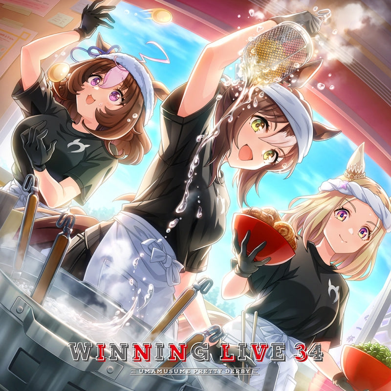 Uma Musume Pretty Derby Winning Live 34 standard edition CD cover