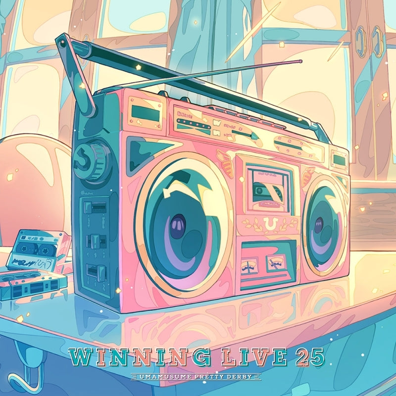 Umamusume Pretty Derby WINNING LIVE 25 4CD - jacket artwork 1