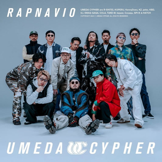 Umeda Cypher RAPNAVIO Standard Edition CD cover