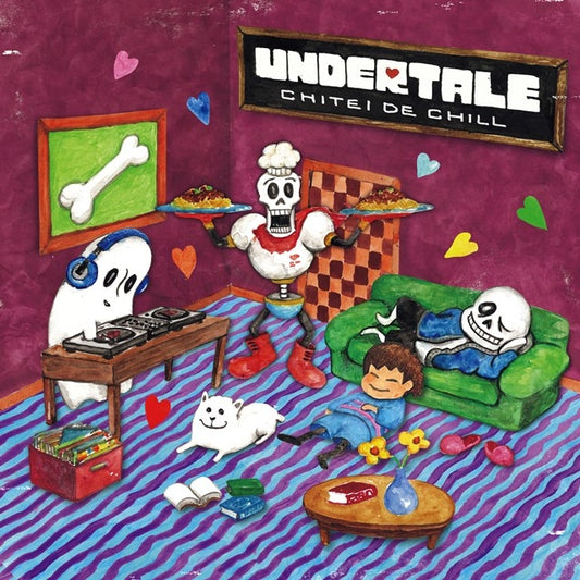 UNDERTALE CHITEI DE CHILL 2LP - NOVOL jacket painting
