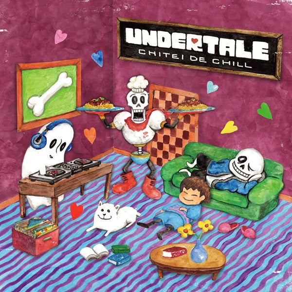UNDERTALE CHITEI DE CHILL CD cover