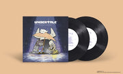 UNDERTALE Piano Arrangement Album Echoes Beneath 2LP - black vinyl records and illustrated jacket