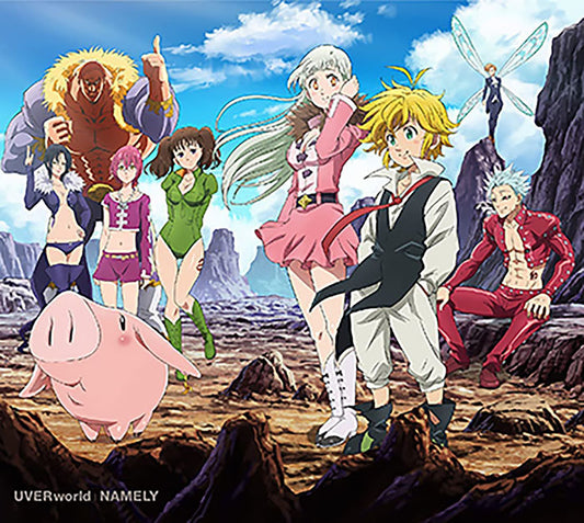 UVERworld NAMELY The Seven Deadly Sins Anime Edition CD - front cover