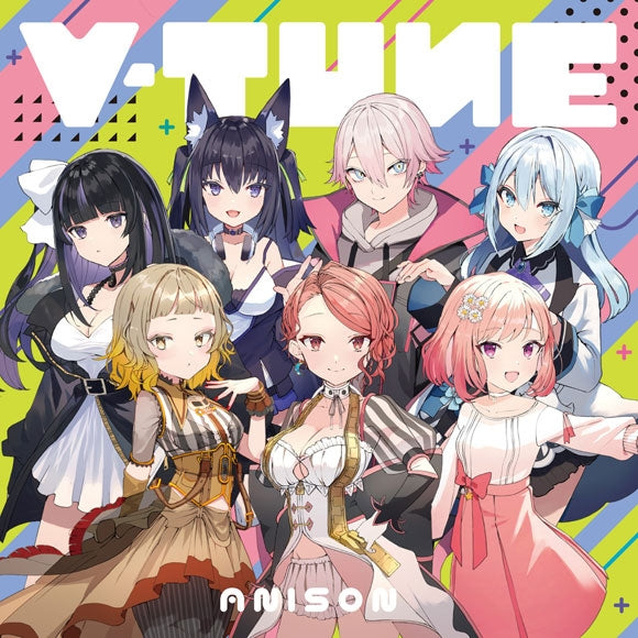 V-TUNE ANISON VTuber Cover Album CD cover
