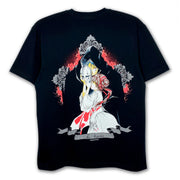 Vampire Princess Miyu x messa Miyu & Larva Watcher T-Shirt in Black - official product photo 1