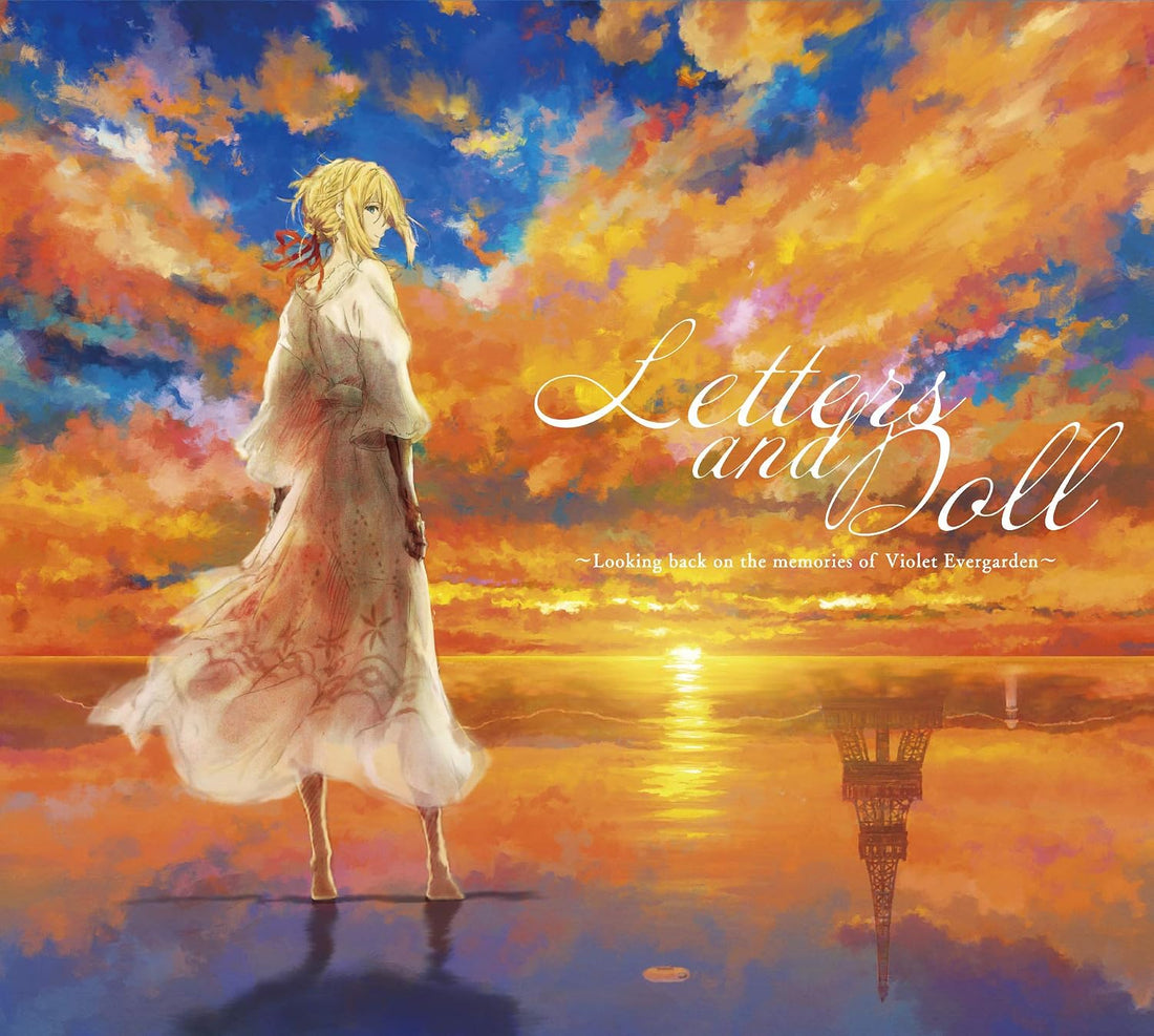 Violet Evergarden Letters and Doll Yui Ishikawa CD - front cover