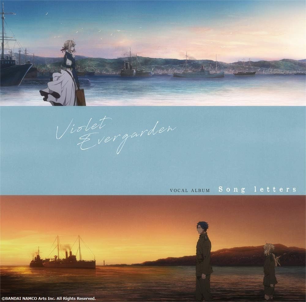 Violet Evergarden Song Letters Vocal Album CD - front cover
