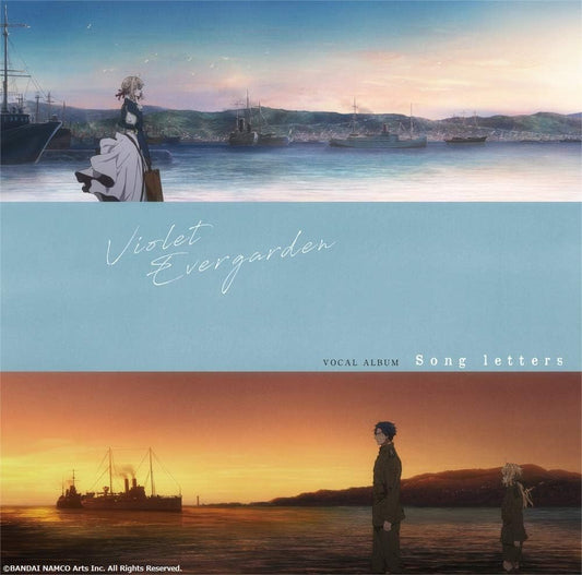 Violet Evergarden Song Letters Vocal Album CD - front cover
