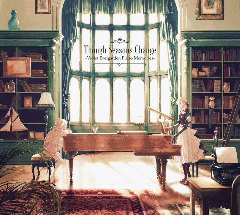Violet Evergarden Though Seasons Change Piano Memories 2CD cover