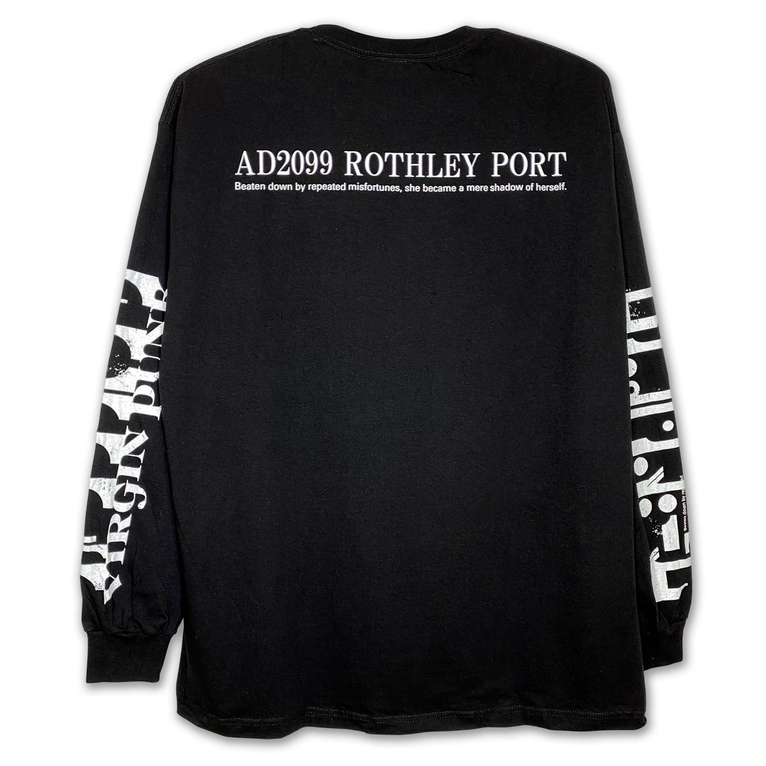 Virgin Punk x messa Dead or Alive Long-Sleeve T-Shirt in Black - official product photo 2