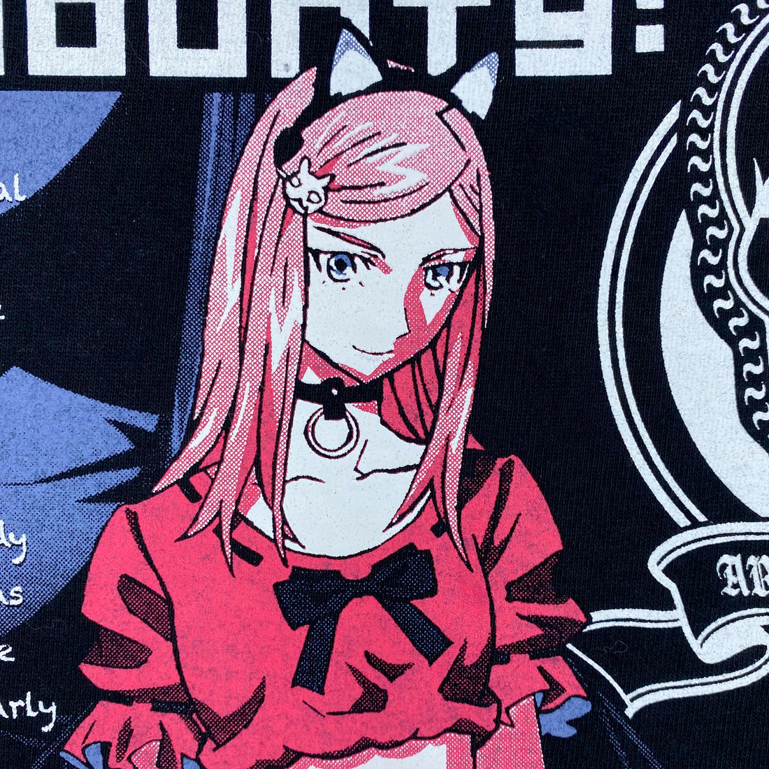 Virgin Punk x messa Maggie T-Shirt in Black - official product photo 4