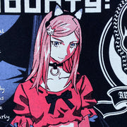 Virgin Punk x messa Maggie T-Shirt in Black - official product photo 4