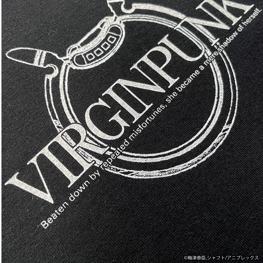 Virgin Punk x messa Ubu OP Sequence T-Shirt in Black - official product photo 6