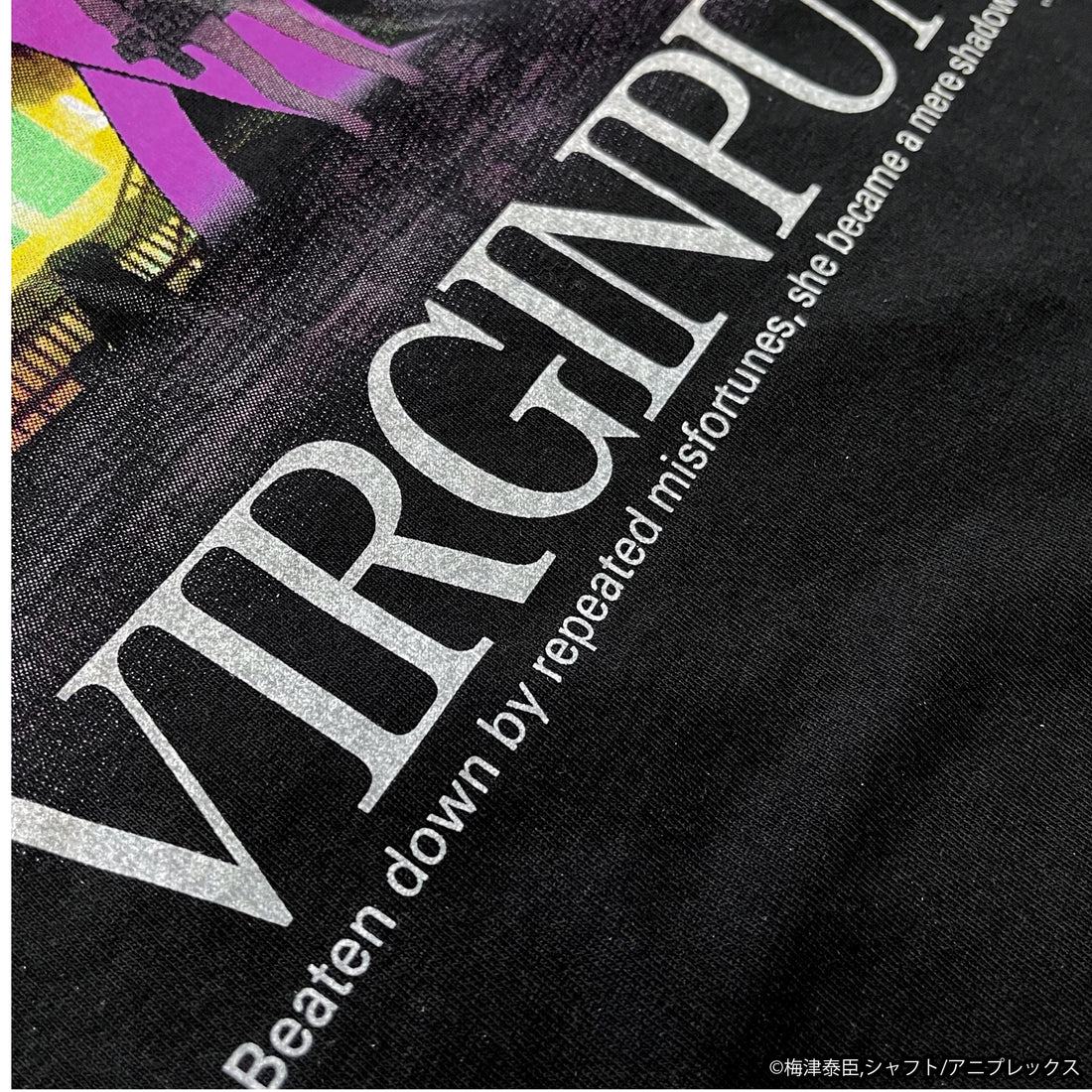 Virgin Punk x messa Ubu Taking Your Bounty T-Shirt in Black - official product photo 5