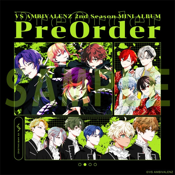 VS AMBIVALENZ PreOrder 2nd Season Standard CD Mini Album cover