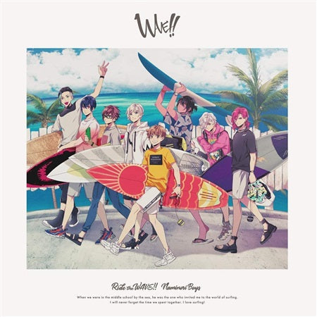 WAVE Naminori Boys Ride the WAVE CD - front cover