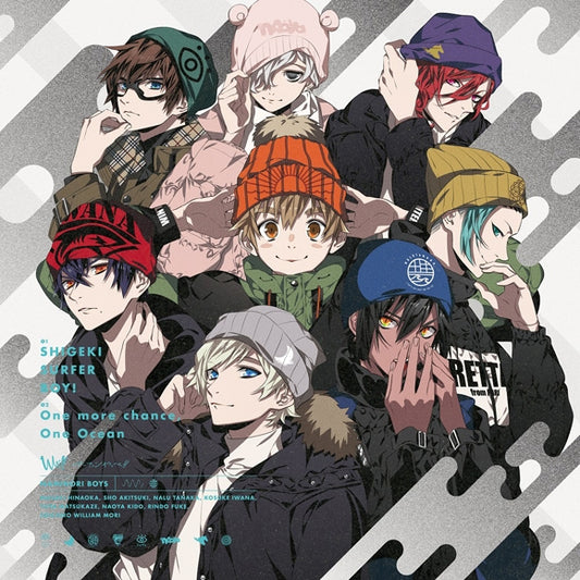 WAVE!! Shigeki Surfer Boy! / One more chance, One Ocean by Naminori Boys Standard Edition CD - jacket artwork 1