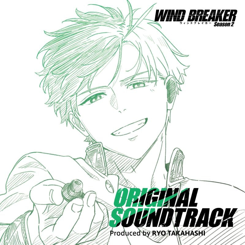 WIND BREAKER Season 2 Original Soundtrack by Ryo Takahashi CD - jacket artwork 1