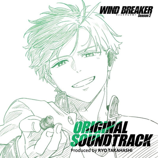 WIND BREAKER Season 2 Original Soundtrack by Ryo Takahashi CD - jacket artwork 1