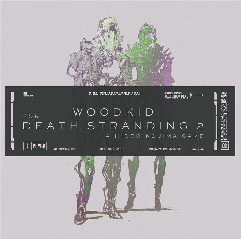 Woodkid for Death Stranding 2 On the Beach Soundtrack CD cover