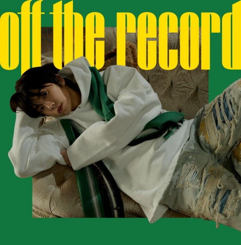 WOOYOUNG (From 2PM) Off the Record Standard Edition CD cover