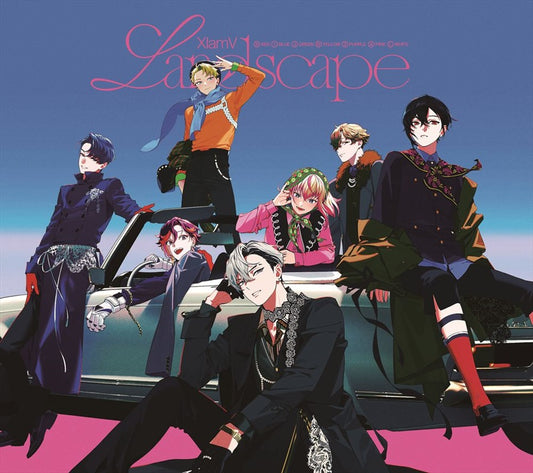 XlamV landscape Limited Edition CD - front cover