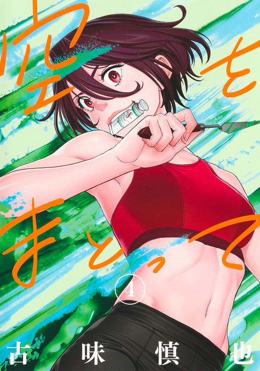 Young Jump Comics Clad in the Sky Vol. 4 - Shueisha Japanese edition, cover