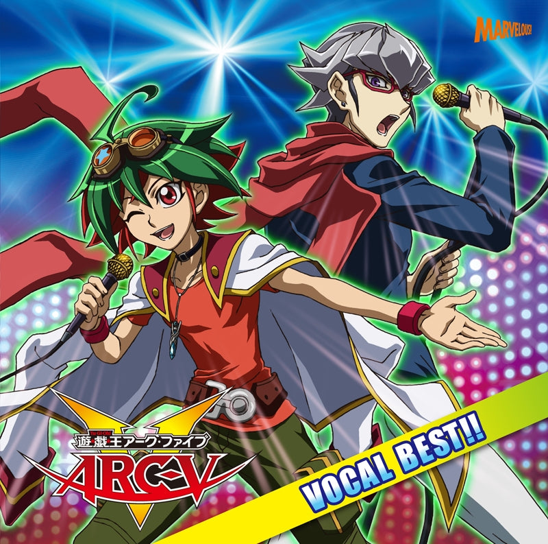 Yu-Gi-Oh! ARC-V Vocal Best CD Album - front cover