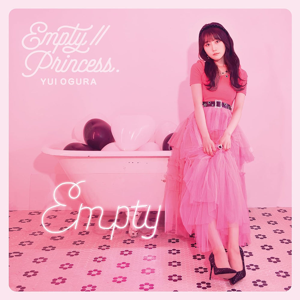Yui Ogura Empty//Princess. Standard Edition CD - front cover